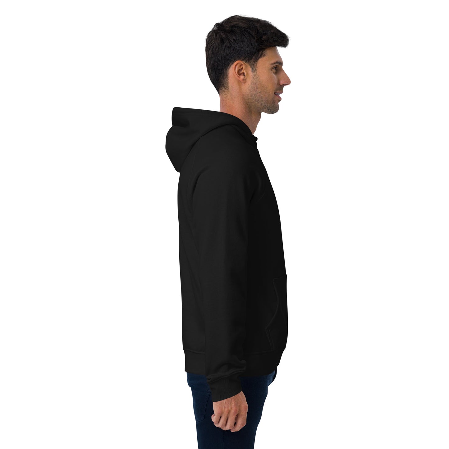 Brand eco raglan hoodie