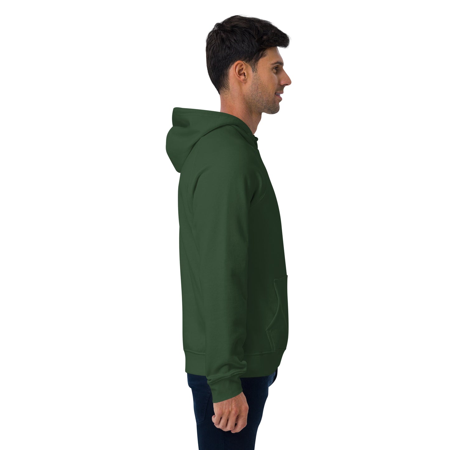 Brand eco raglan hoodie