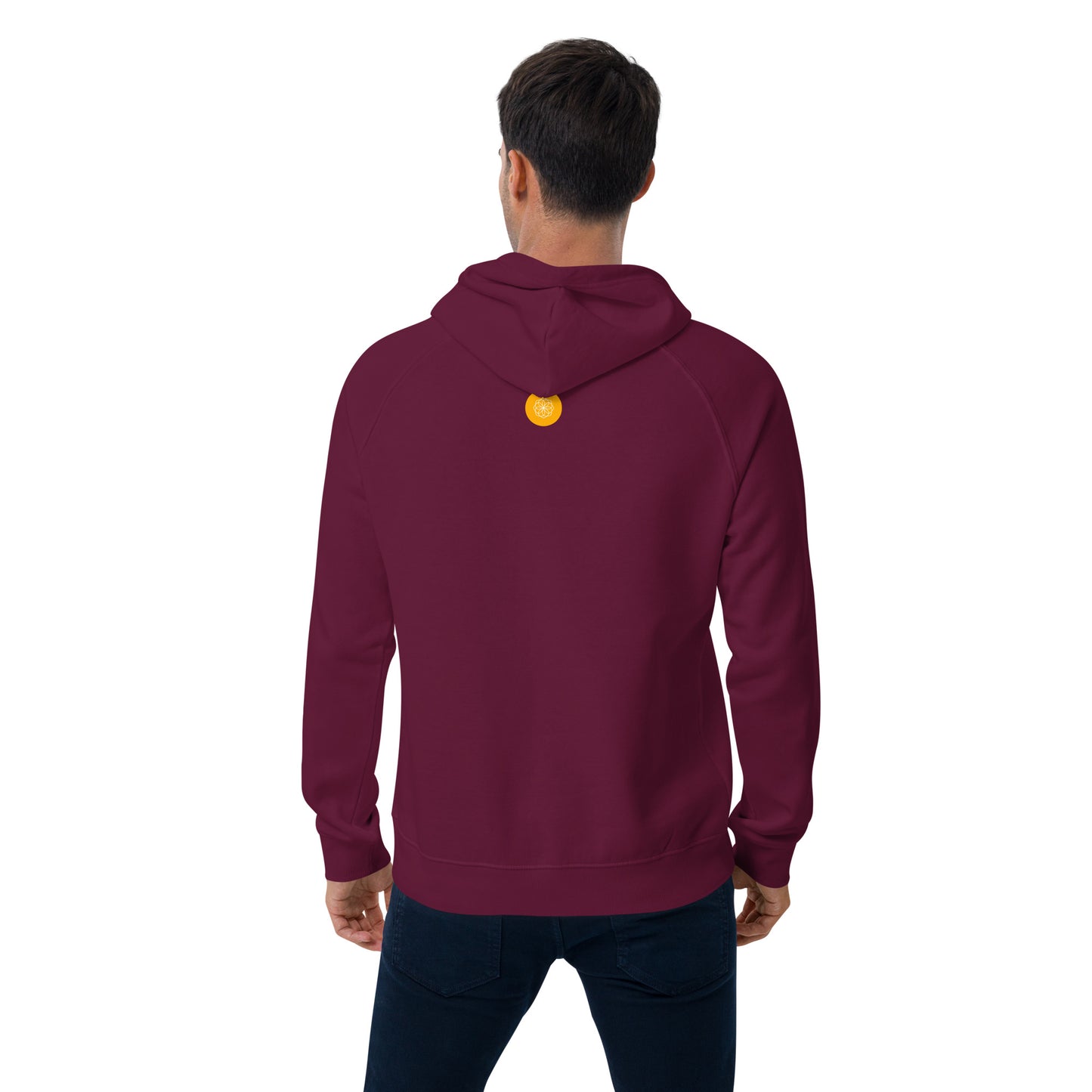 Brand eco raglan hoodie