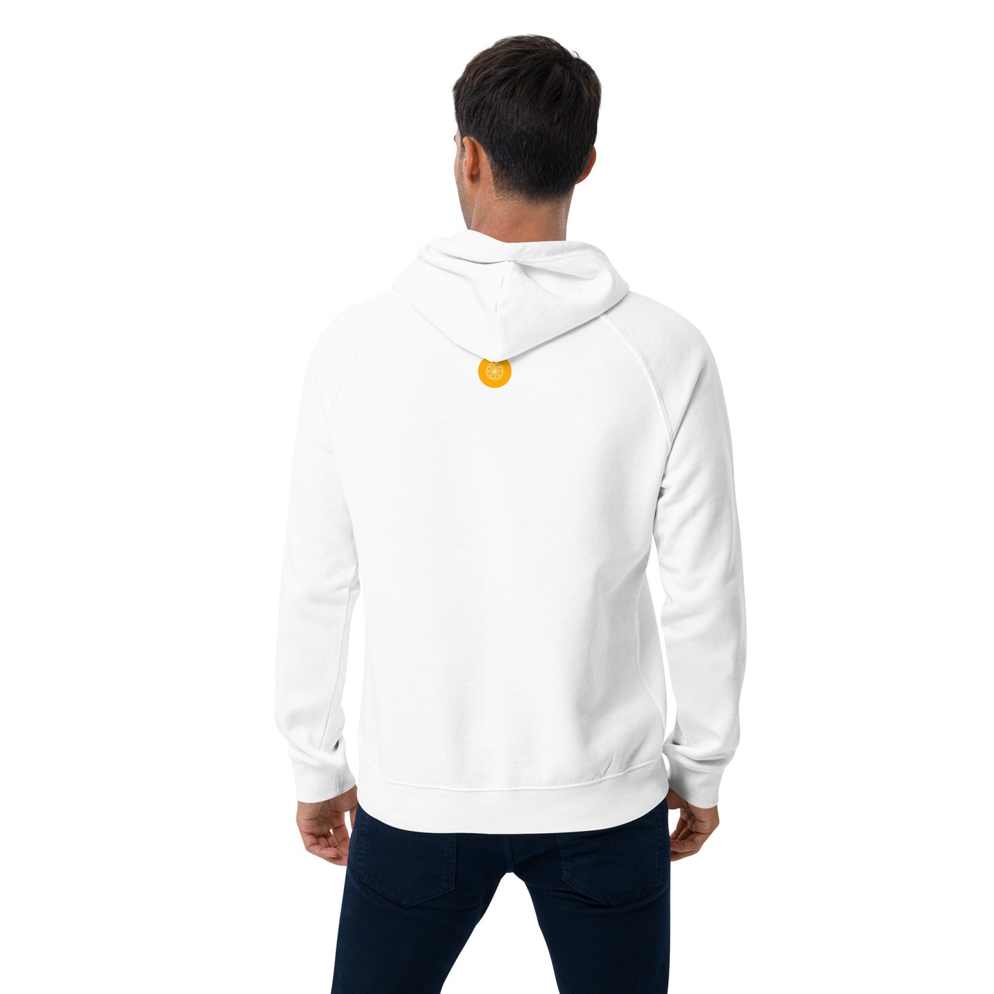 Brand eco raglan hoodie