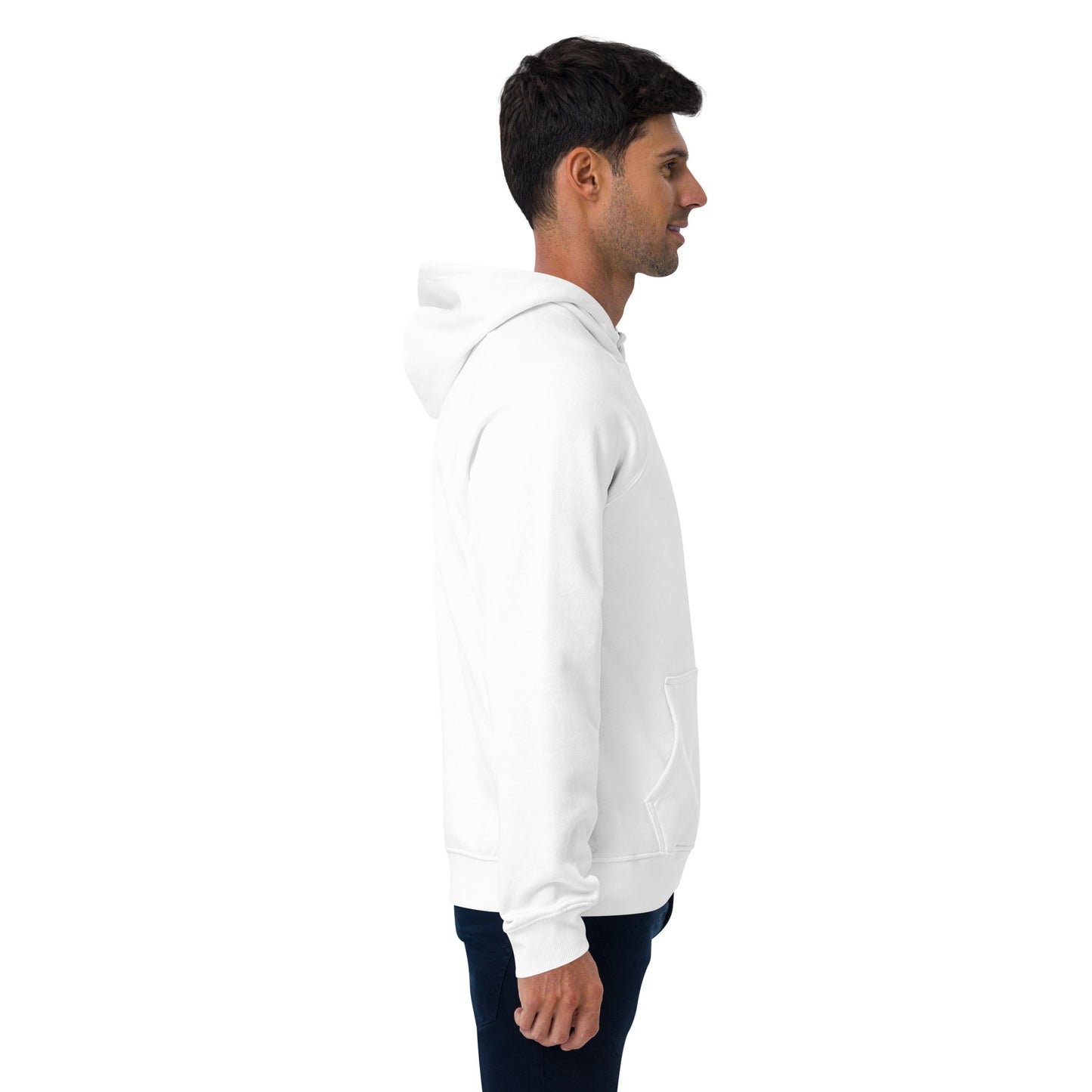 Brand eco raglan hoodie